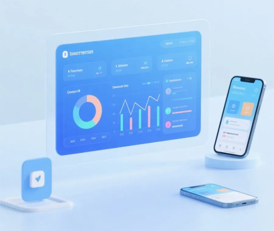 数据查询与公告动态服务示意图